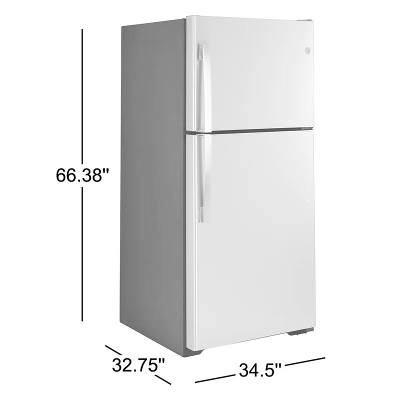 GE Appliances GTS22KYNRFS 33" Top Freezer 21.9 cu. ft. Refrigerator