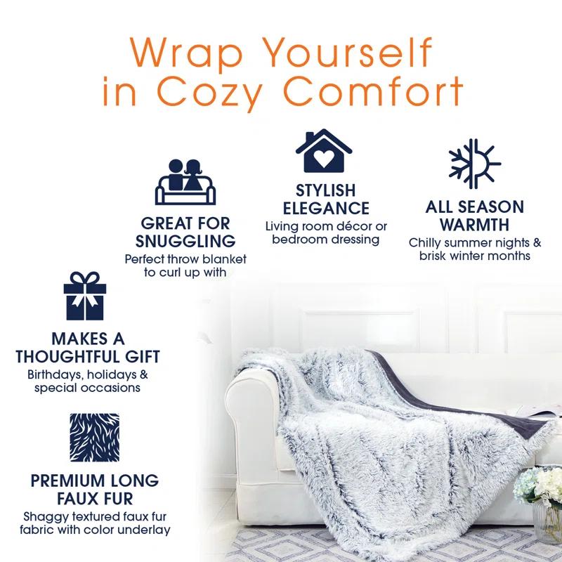 Cheer Collection Plain Weave / Muslin Throw Blanket
