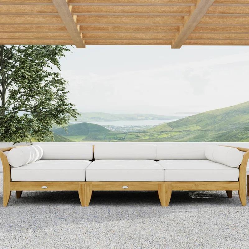 Westminster Teak 75'' Outdoor Patio Daybed