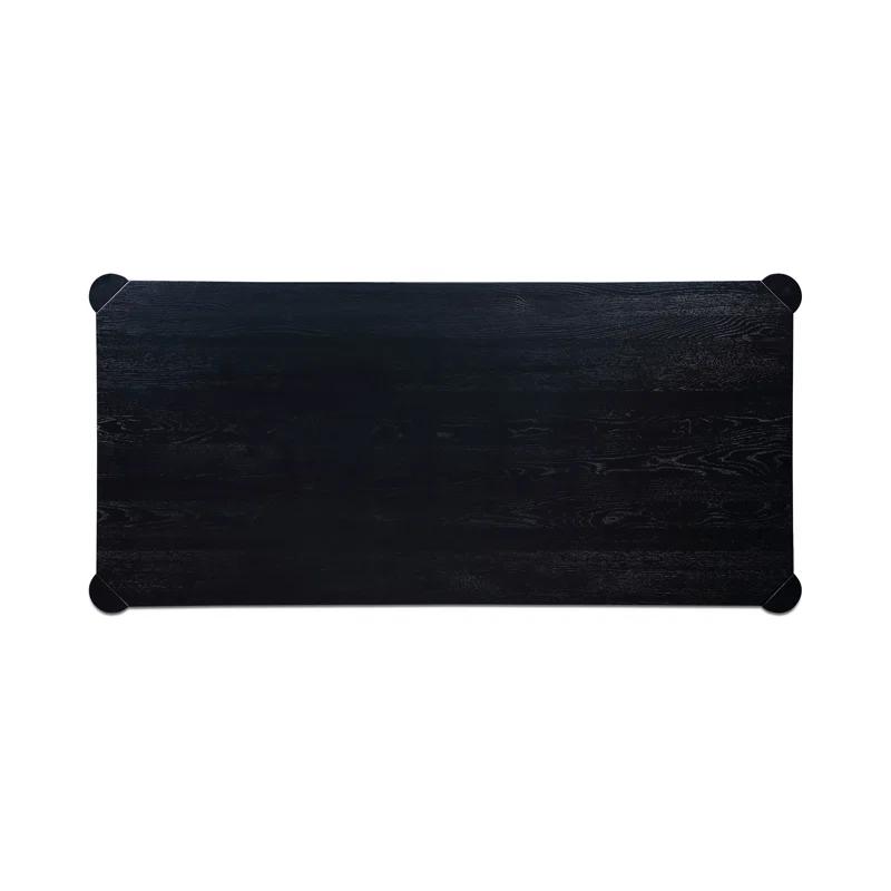 Kirk Dining Table - Black / 96"W