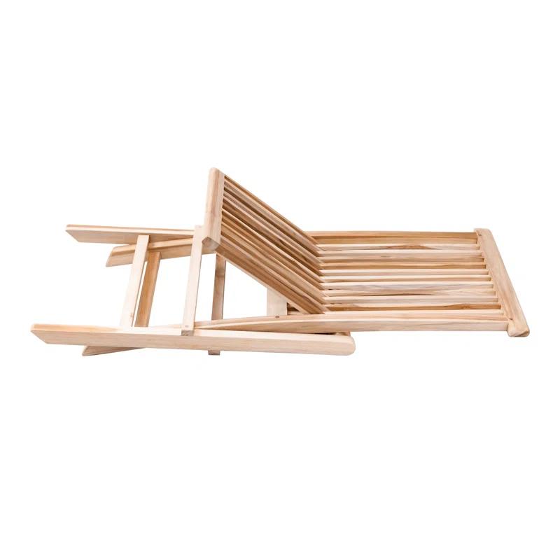 Nordic Style Nordic Teak Outdoor Folding Chair