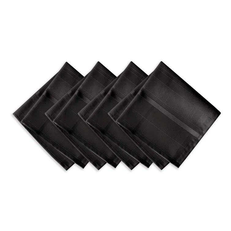 Gracie Oaks Ramiro Polyester Plaid Square Napkin (Set of 4)