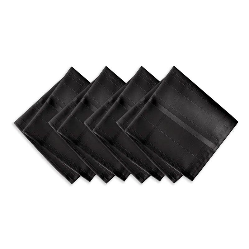 Gracie Oaks Ramiro Polyester Plaid Square Napkin (Set of 4)