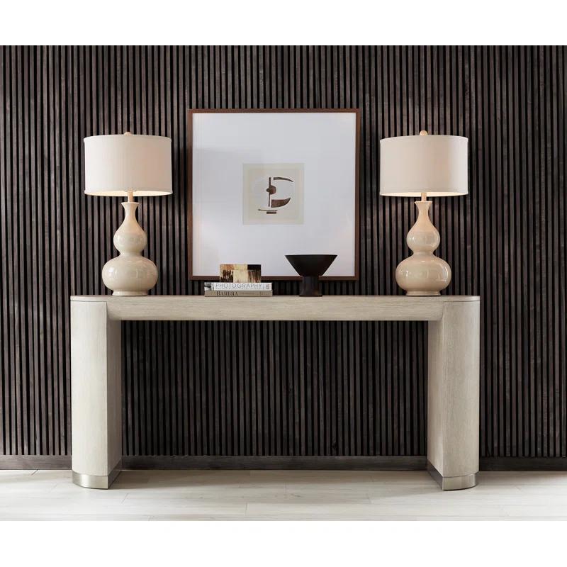 Hooker Furniture Modern Mood 76'' Solid Wood Top Console Table