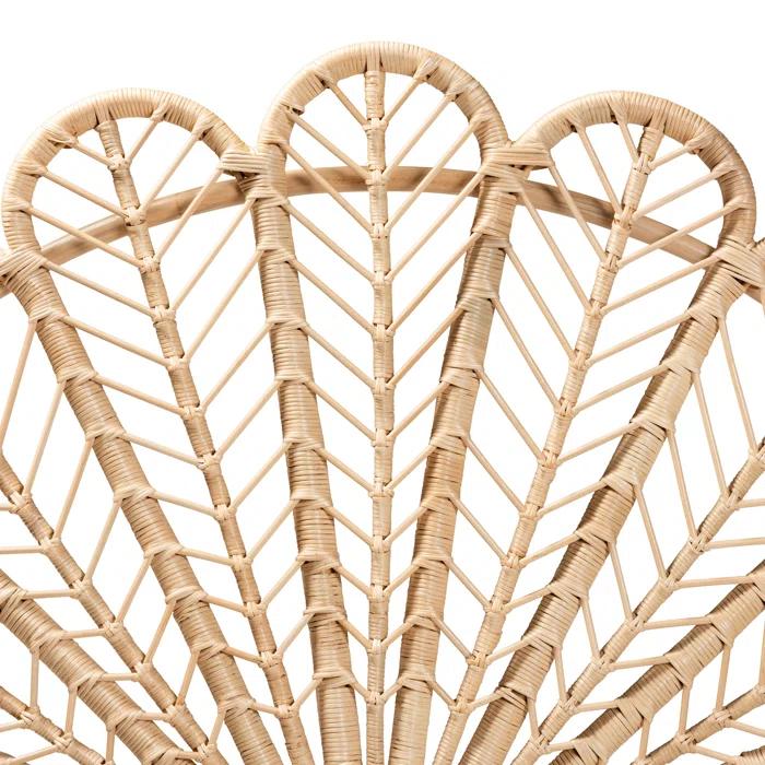 Bayou Breeze Variel Modern Bohemian Rattan Standalone Headboard