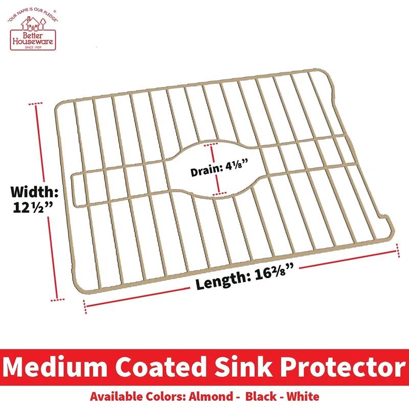 Better Houseware Steel Over The Sink Dish Rack