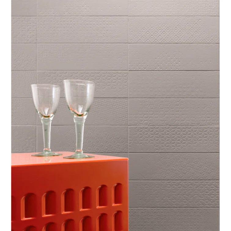 Bond Tile Fabricio 4 in. x 12 in. Matte Porcelain Subway Floor and Wall Tile (30 pieces / 8.72 sq. ft. / box)