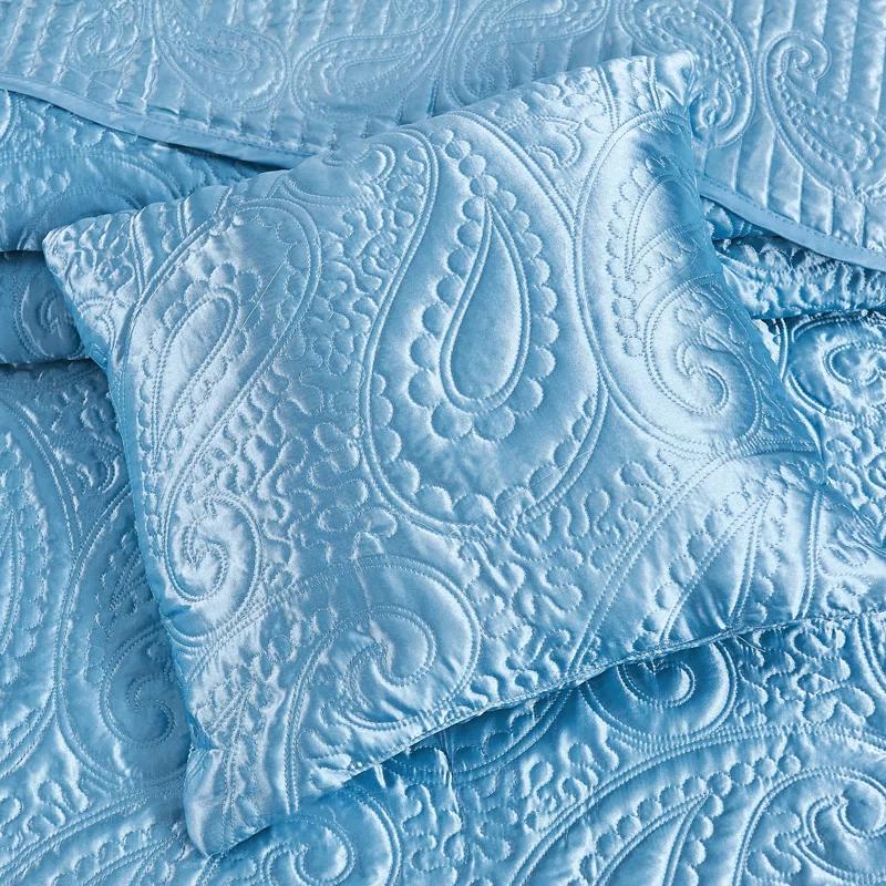 Serenta Oversized Microfiber Modern & Contemporary 4 Piece Quilt Set