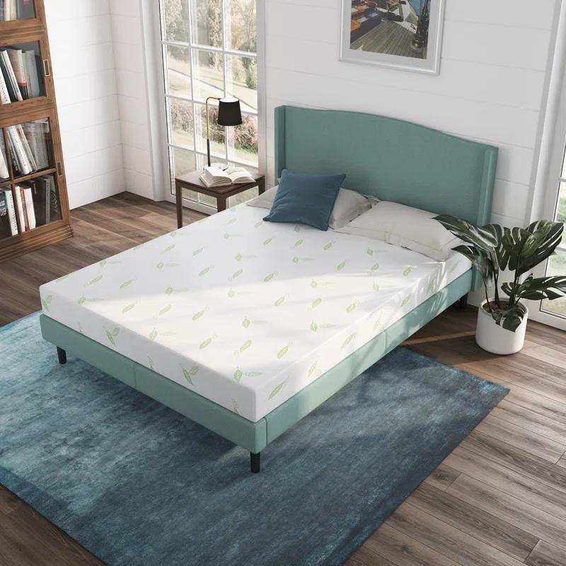 Nap Queen Anula, Green Tea Infused Medium Firm Memory Foam Mattress
