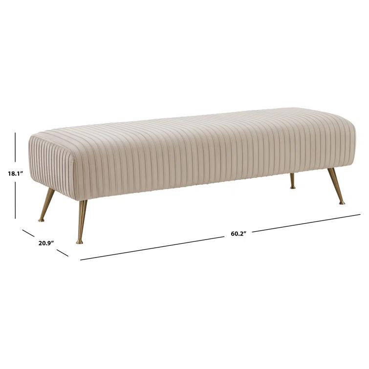 Willa Arlo™ Interiors Thornbury Velvet Upholstered Bench