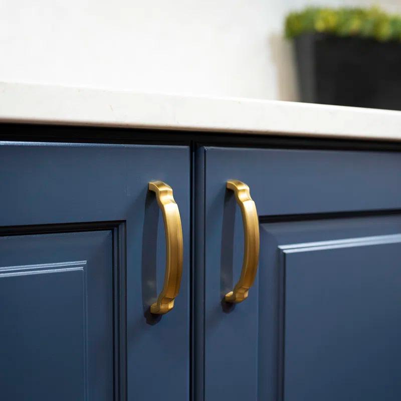 Hickory Hardware Veranda Kitchen Cabinet Handles, Solid Core Drawer Pulls for Cabinet Doors (Set of 10)