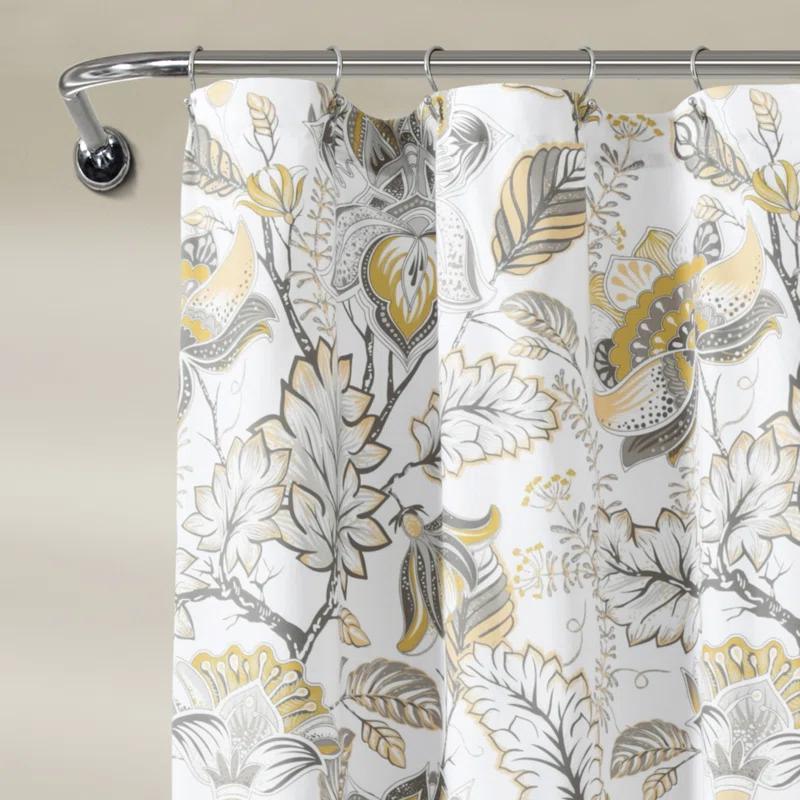 Lush Decor Floral Shower Curtain