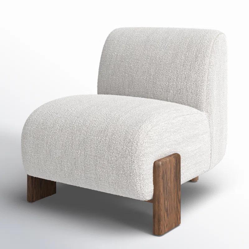 Classic Home Chelsea Upholstered Slipper Chair