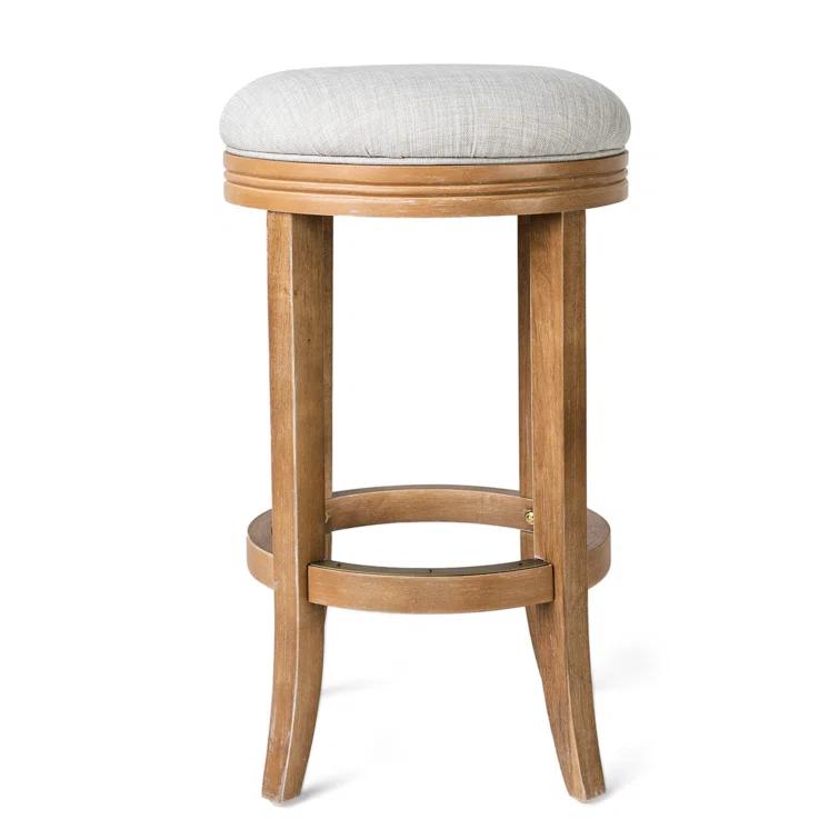 Maven Lane Maven Lane Eva Stool with Fabric Upholstery