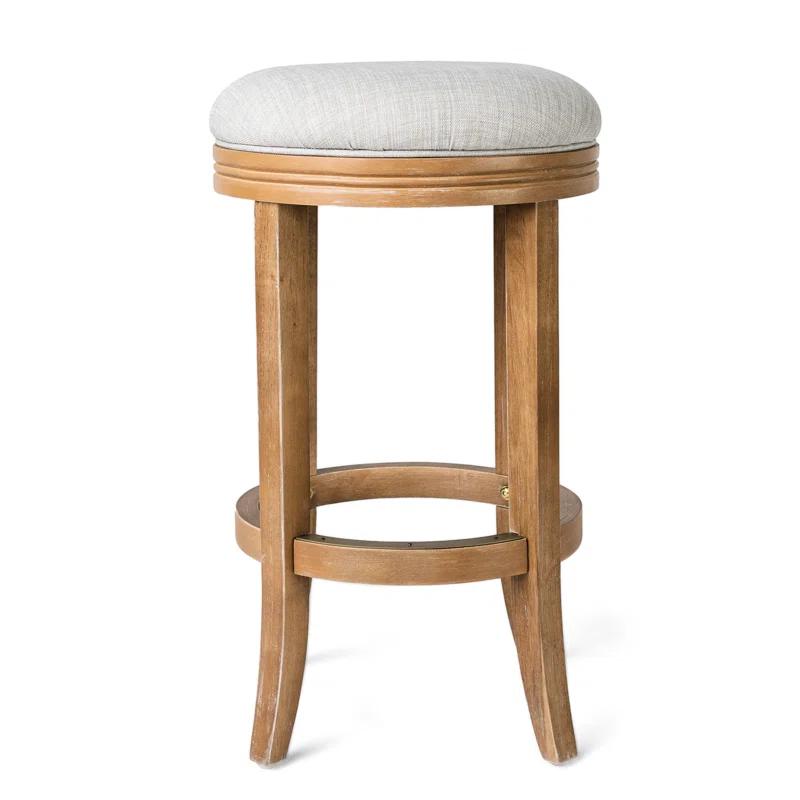 Maven Lane Maven Lane Eva Stool with Fabric Upholstery