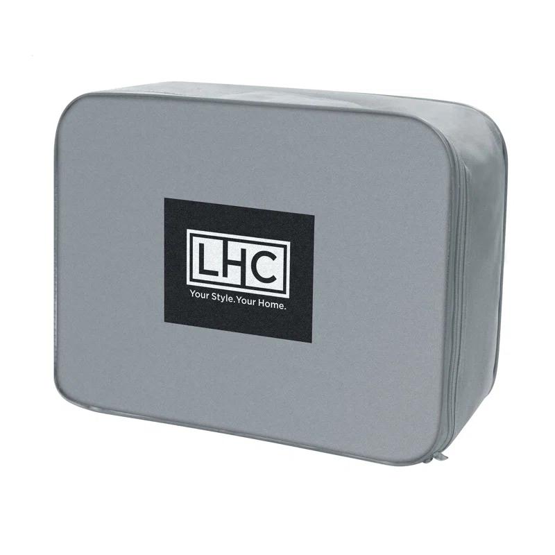 Lavish Home Grey Weighted Blanket 15lbs & Reviews | Wayfair