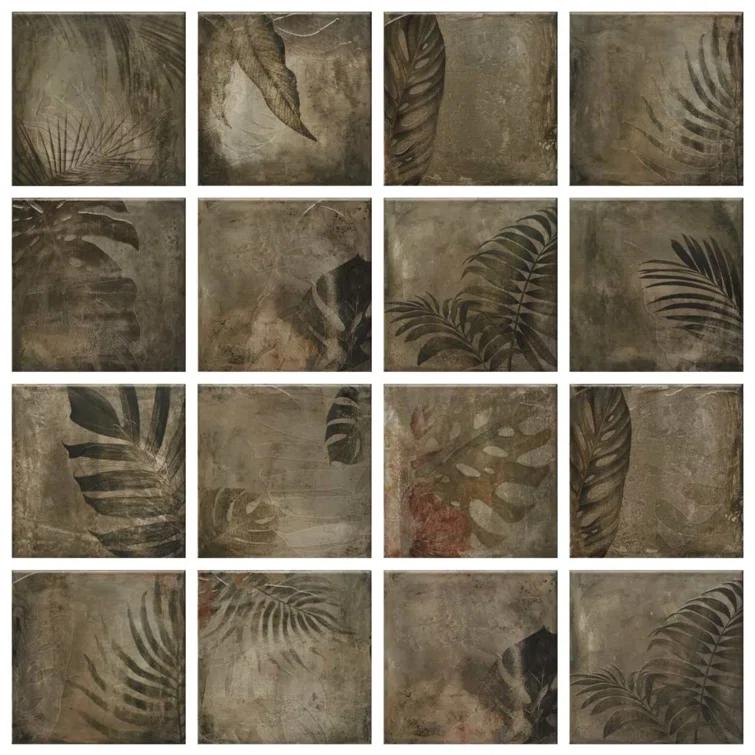 Angela Harris Tempest 7.87 In. X 7.87 In. Matte Ceramic Wall Tile (10.76 Sq. Ft. / Case)