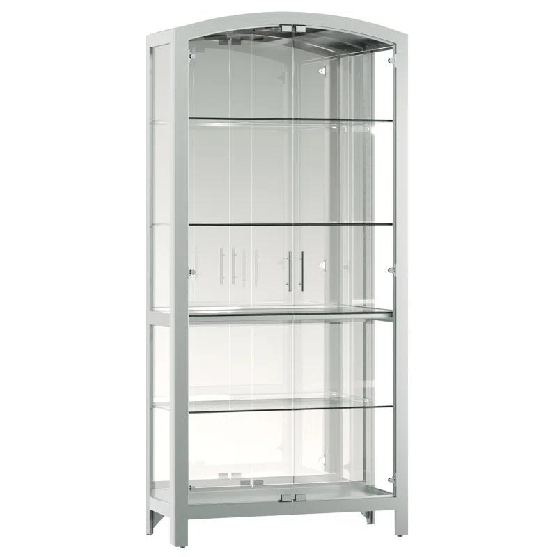 Howard Miller® Elsie 82'' H x 38.5'' W Solid Wood Display Case