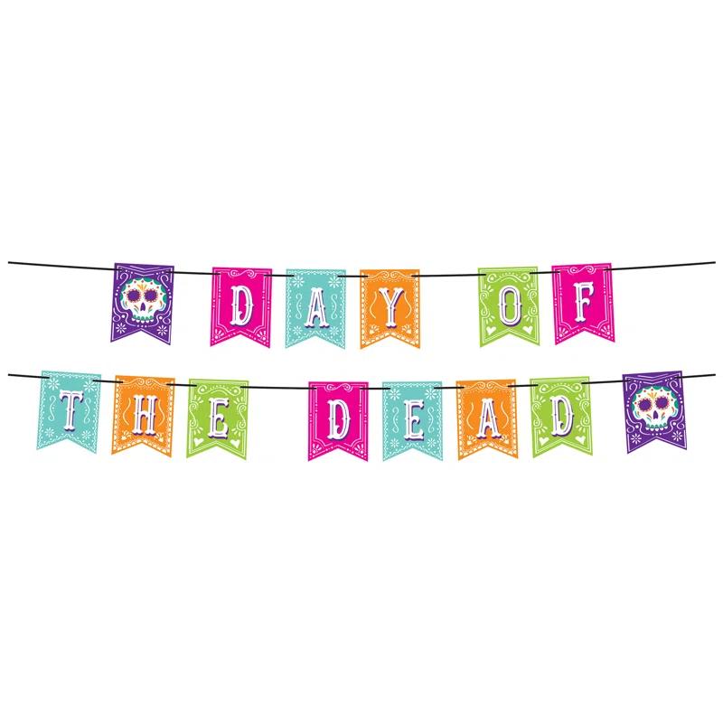 The Beistle Company Paper Day Of The Dead Banners