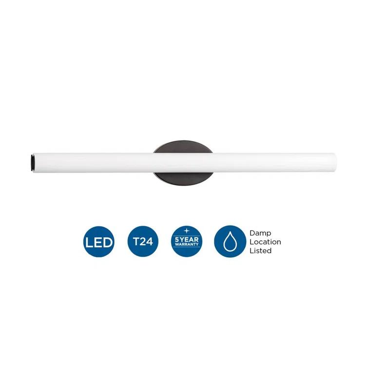 Joss & Main Delphine Dimmable LED Bath Bar