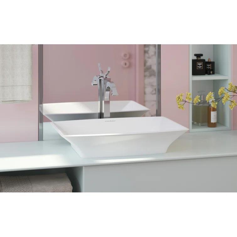 Victoria + Albert Ravello 24" x 16" Rectangular Vessel Lavatory Sink VB-RAV-60-NO
