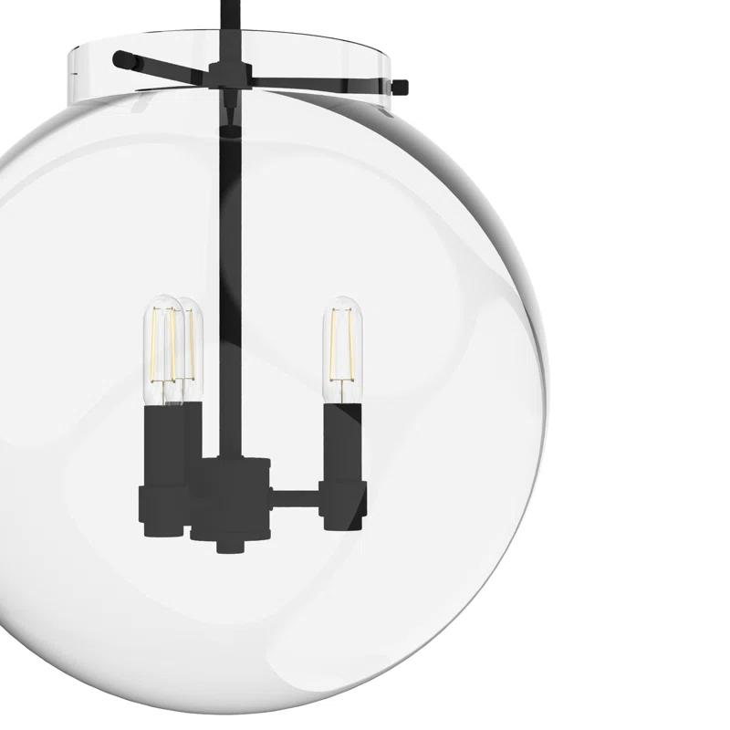 Hunter Fan Sacha 3 - Light Single Globe Pendant