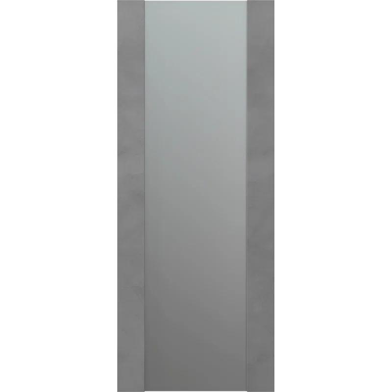 Belldinni Avon 202 Manufactured Wood and Full Lite Frosted Glass Composite Standard Door Slab