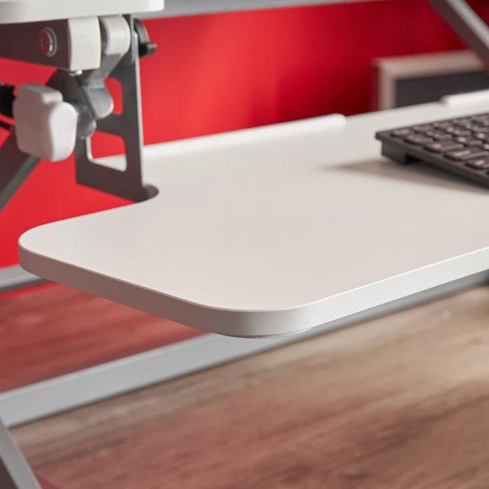 True Seating True Seating Ergo Height Adjustable Small Standing Desk Converter
