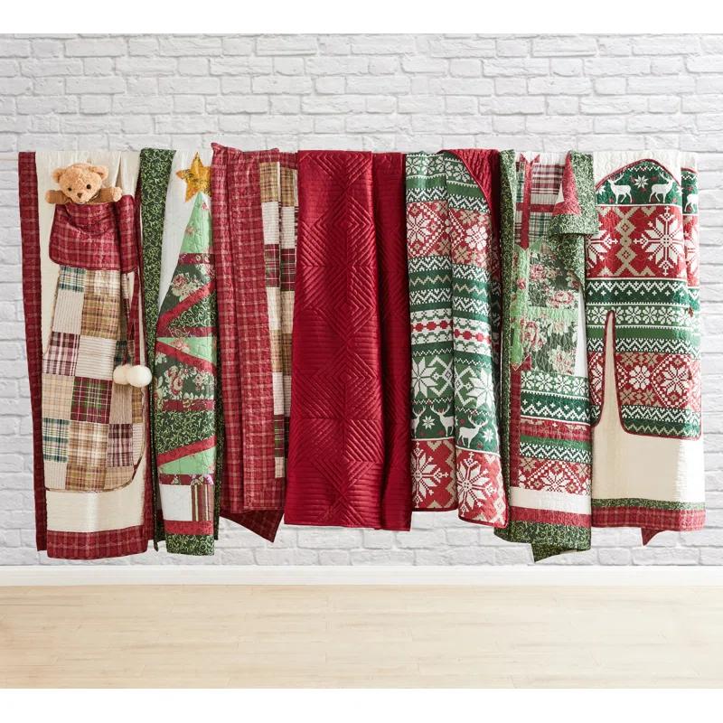 Riviera Velvet Quilted Throw