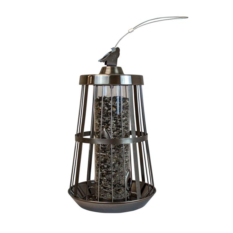 Outdoor Leisure Products Metal Hanging Decorative Bird Feeder