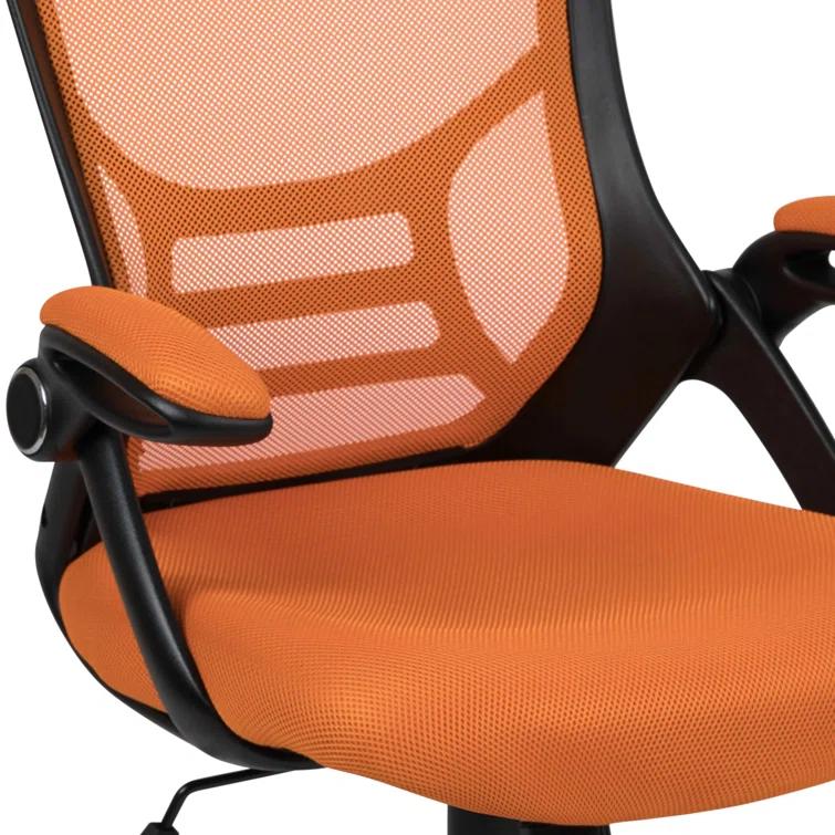 Flash Furniture Cappello High-Back Mesh Swivel Ergonomic Office Chair with Flip-Up Arms