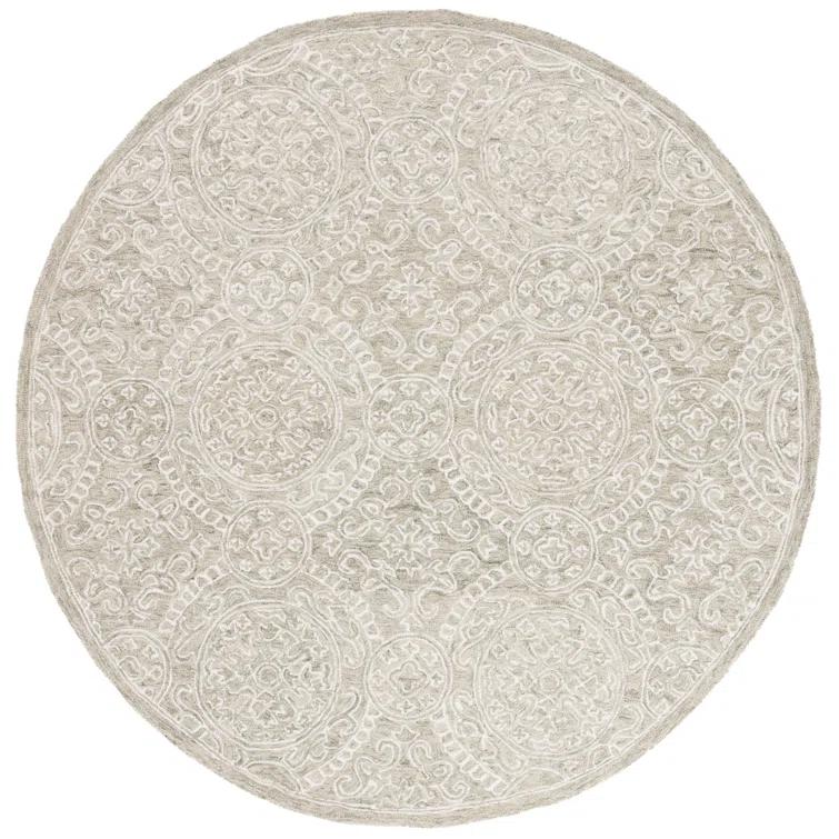 Lauren Ralph Lauren Lauren Ralph Lauren Hand Tufted Wool & Cotton Damask Rug