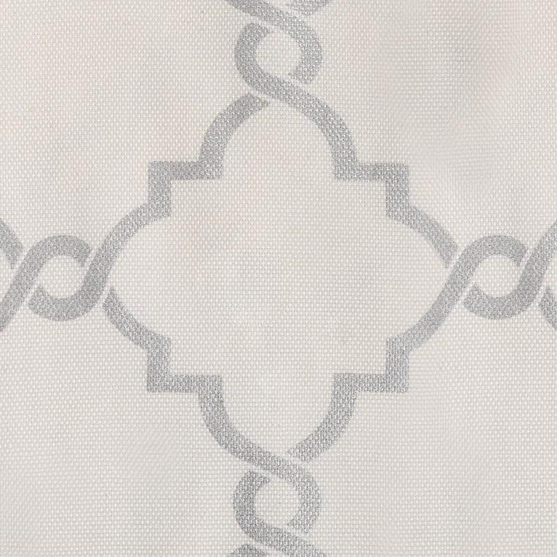 Madison Park Fretwork Print Grommet Top Single Window Curtain Panel