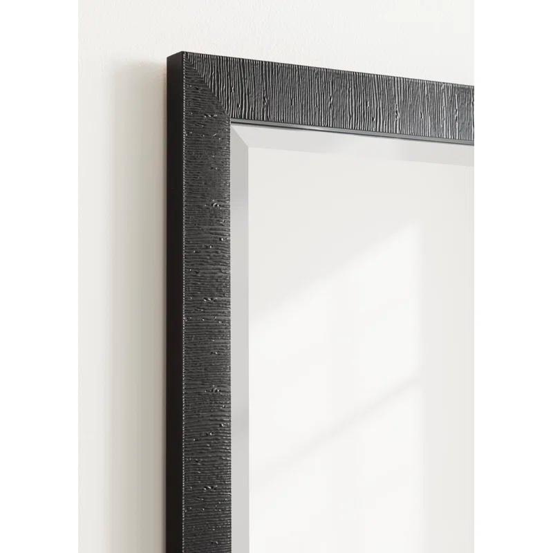 Hokku Designs Farhi Rectangle Embossed Bathroom Wall Mirror