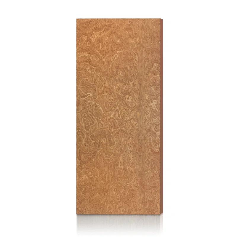 Calhome Walnut Smooth Flush Hollow Core Veneer Composite Interior Door Slab