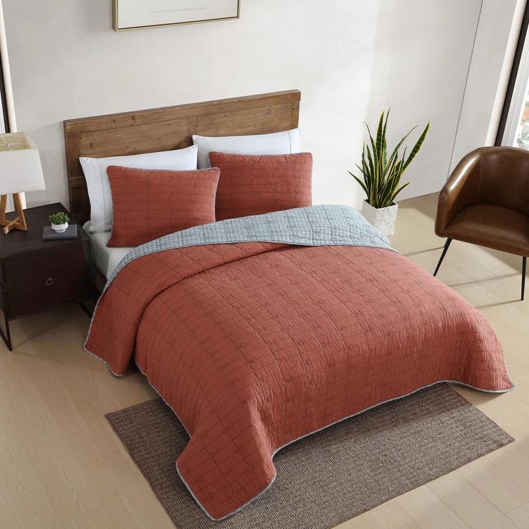 Eddie Bauer Eddie Bauer Troutdale Cotton Reversible Quilt Set