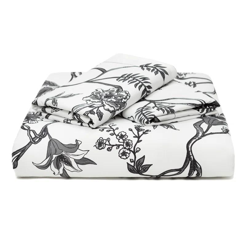 Chanasya Microfiber Reversible 3 Piece Duvet Cover Set