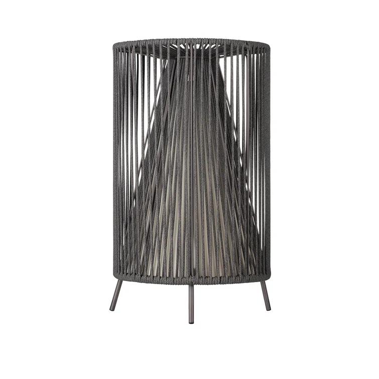 Blomus ROPE Rechargeable Mobile LED Outdoor Floor Lamp 21.8"