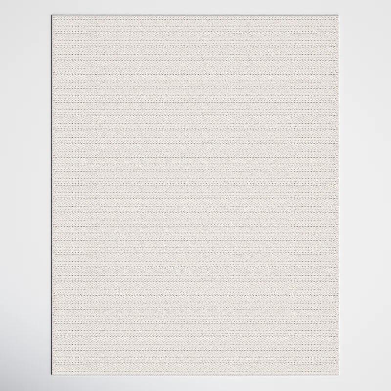 Kells Striped Handmade Ivory Area Rug