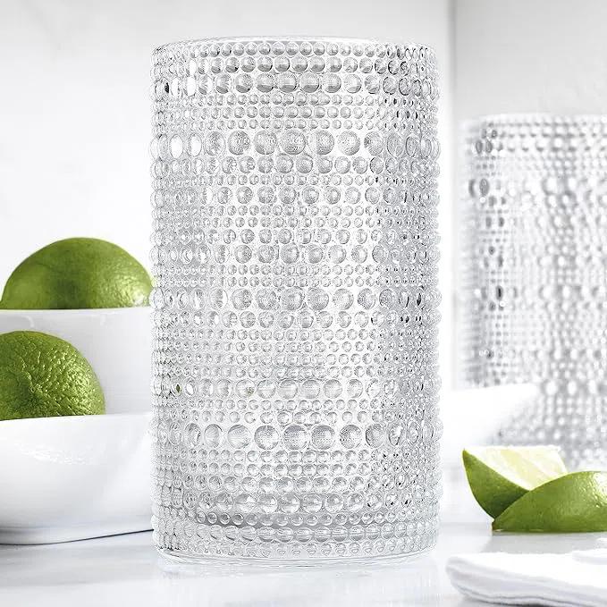 Home Essentials and Beyond Halo Set Of Four 15Oz Highball (Set of 4)