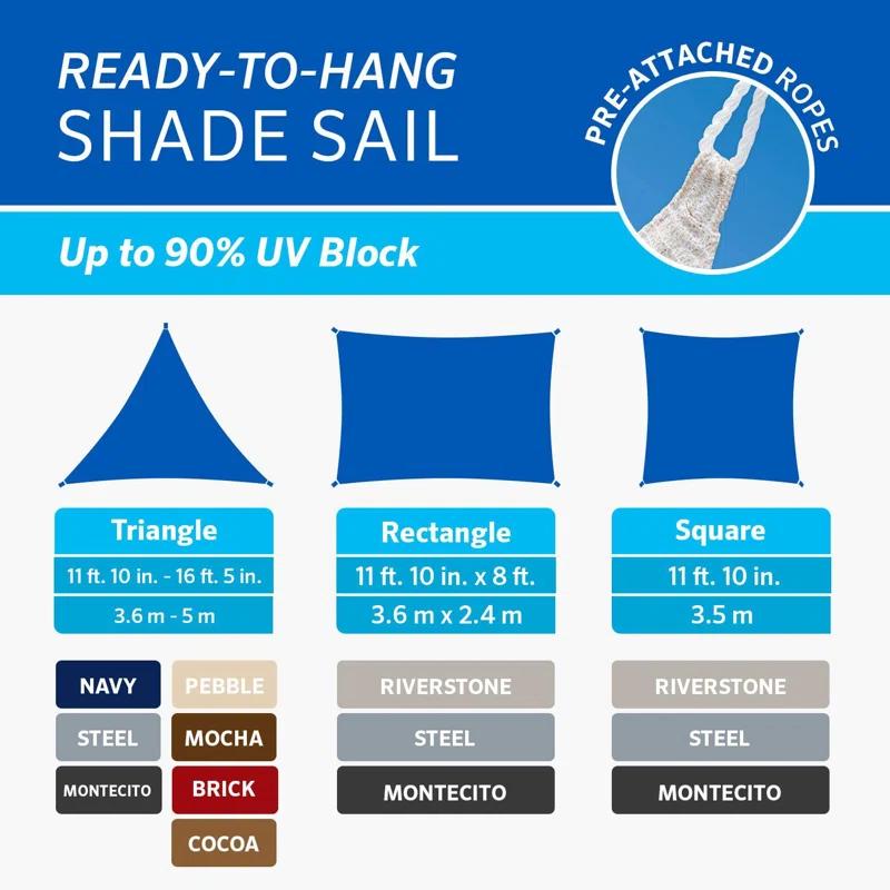 Coolaroo Triangle 10' Shade Sail