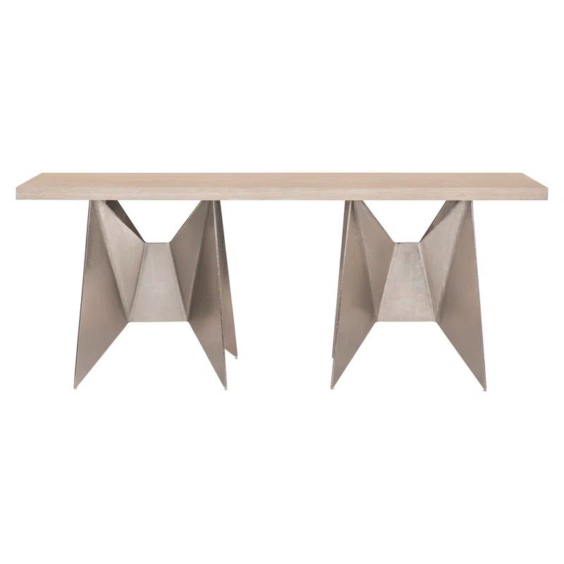 Solaria 72'' Solid Wood Top Console Table