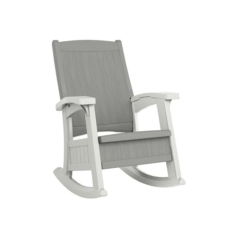 Suncast Suncast Outdoor Rocking Chair with Storage