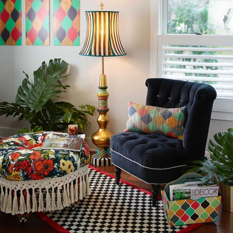 MacKenzie-Childs Ogee Floor Lamp