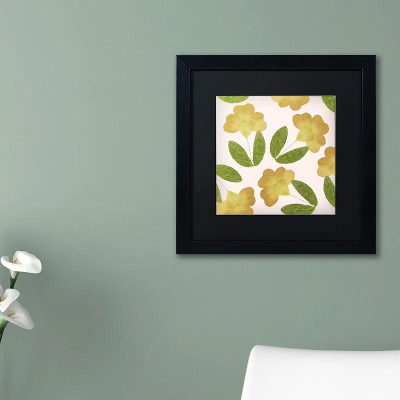 Trademark Fine Art Color Bakery " English Garden I " by Color Bakery