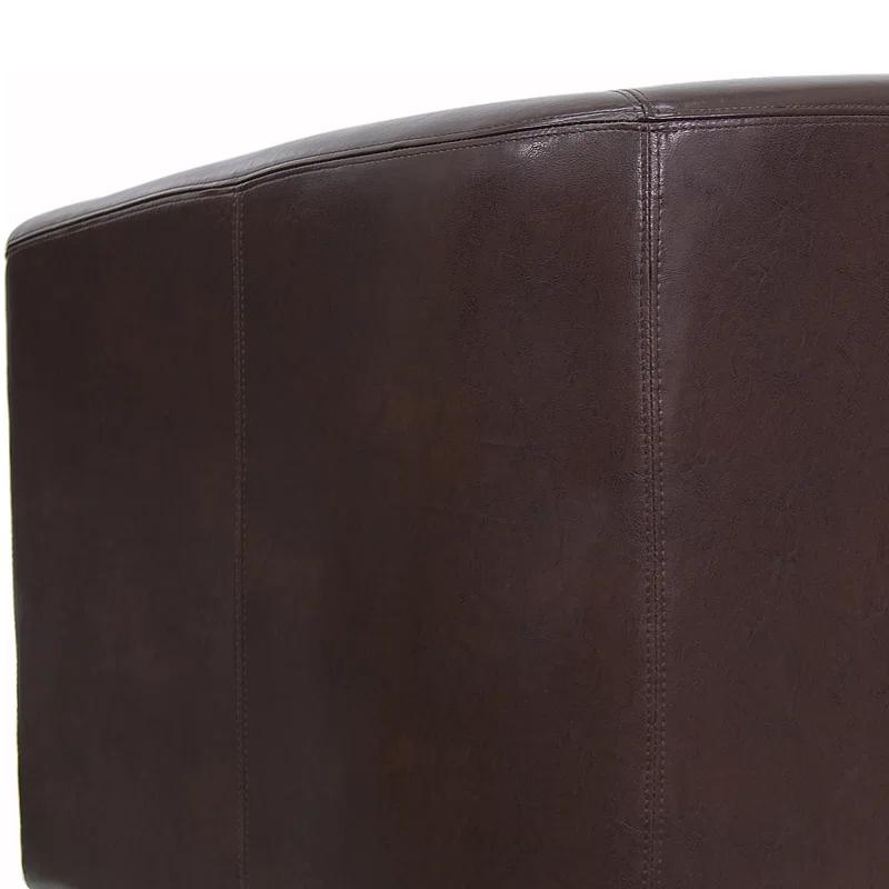 Flash Furniture Katie LeatherSoft Lounge Chair with Sloping Arms