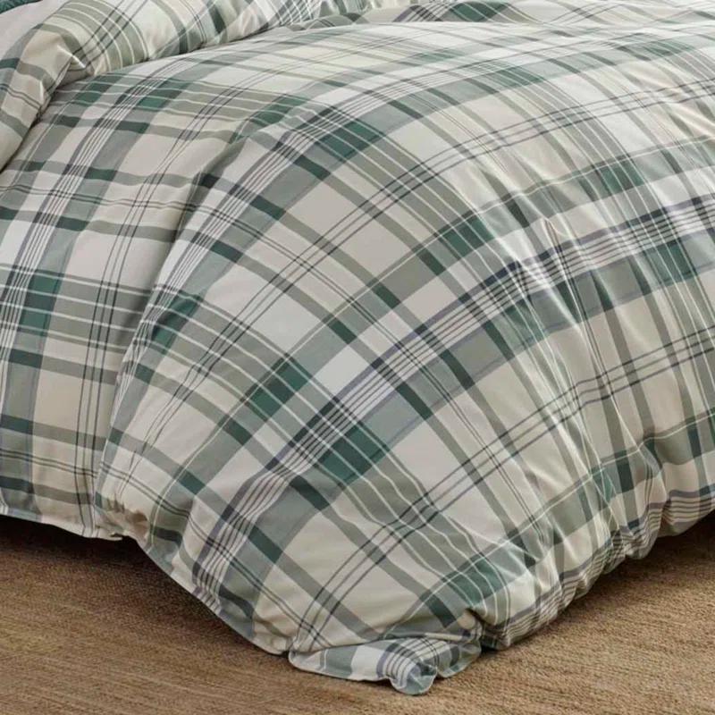 Eddie Bauer Eddie Bauer Timbers Green Cotton Reversible Bedding Set