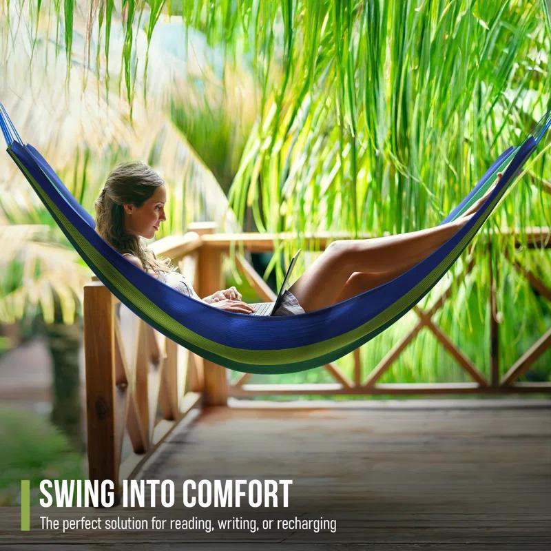 Sorbus Sorbus 2-Person Brazilian Cotton Camping Hammock