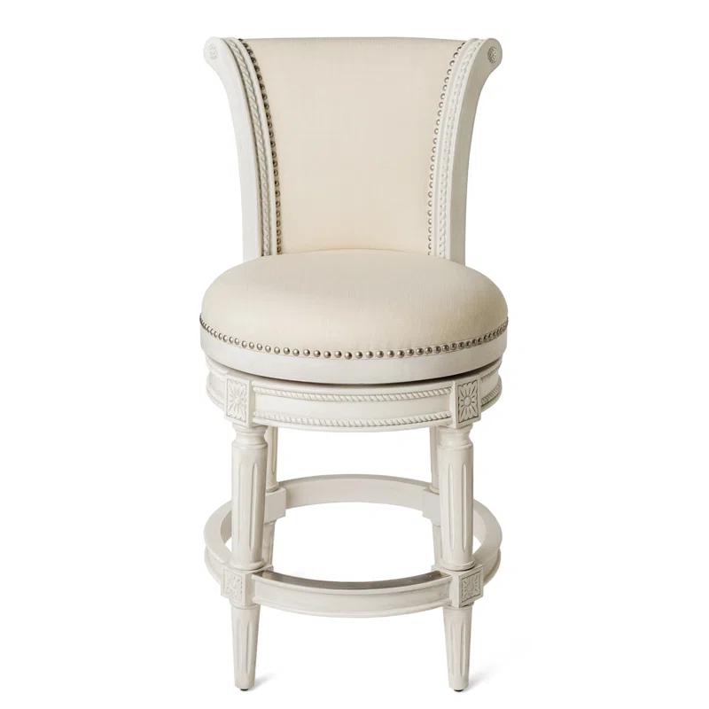 Maven Lane Maven Lane Pullman Stool with Fabric Upholstery