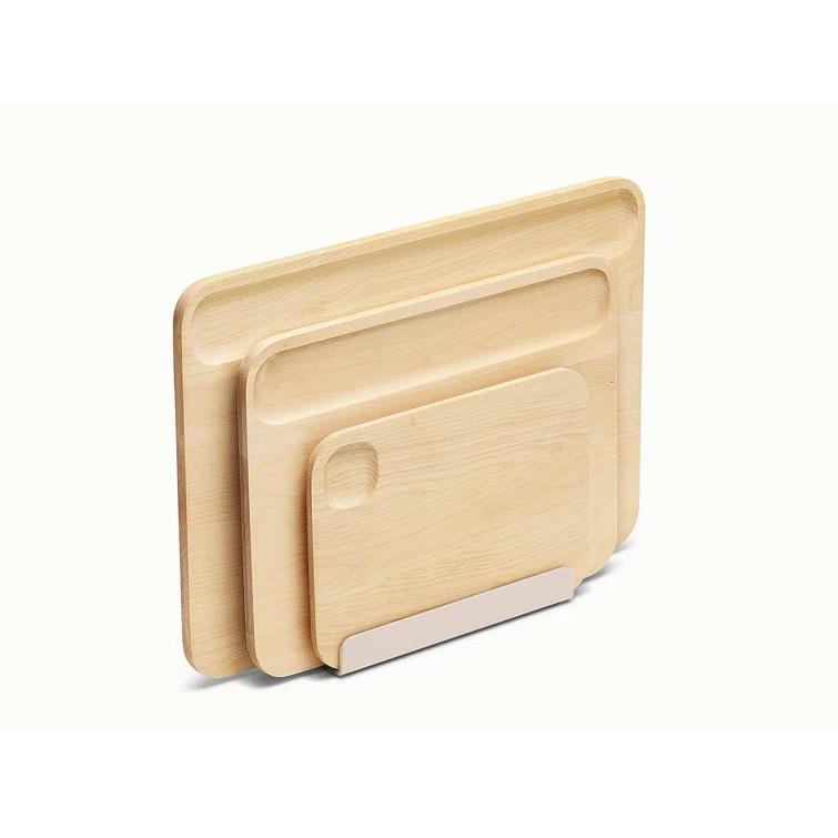 Caraway Birch Wood 4-Piece Cutting Board Set